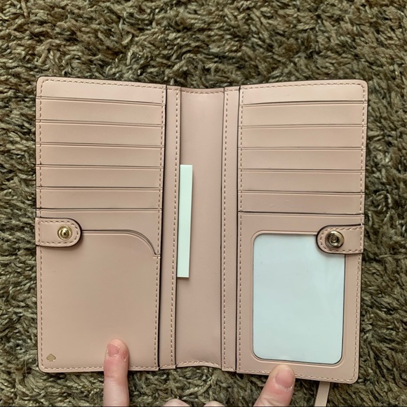 Kate Spade Cameron Paper Rose Slim Wallet - Picture 3 of 4